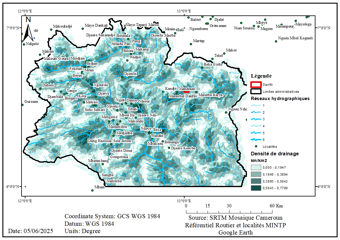 Densité de Drainage